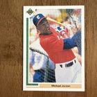 1991 Upper Deck Short Print Baseball #SP1 Michael Jordan Pre-Rookie Card RC