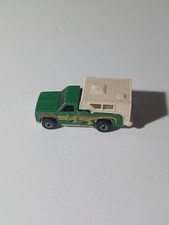 Hot Wheels Loose Backwoods Bomb Truck Original White Camper Shell Hong Kong