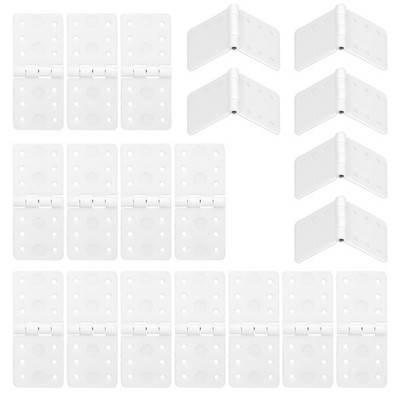 Zelphvt 20 Pcs RC Plane Hinges, Remote Control Aircraft Hinges RC Plane Parts...