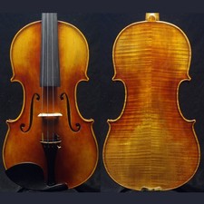 4/4 Violin   Copy of Guarneri del Ges  1744  Ole Bull   Rich Powerful Tone 11718