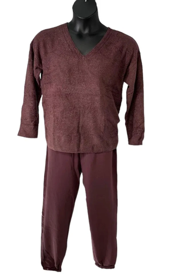 Barefoot Dreams Women's CozyChic Lite Pullover & Lounge Pant Set Fig - Image 2 of 2