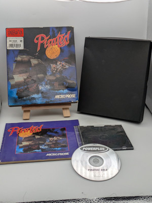 PIrates! Gold Microprose PC Big Box 3,5 Vd ROM mit Anleitung Spiel Game 