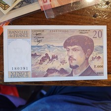 France 1983 20 Francs Uncirculated Banknote Pick 151 Bargain Bin