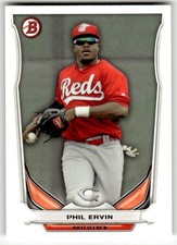 2014 Bowman Draft #TP-24 Phil Ervin Top Prospects Cincinnati Reds Baseball