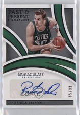 2021-22 Immaculate Past and Present Signatures 85/99 Dino Radja Auto HOF 0ud4