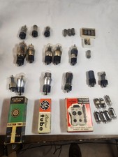 Collection Of Various VINTAGE Vaccum Tubes And Tube Tester In Original Box