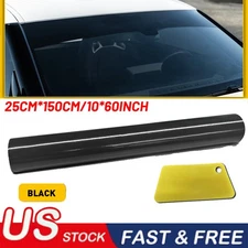 Sun Strip Visor Premium Vinyl Decal 60"x10" Windshield Banner Cast Vinyl Film US