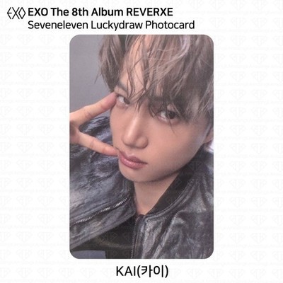 カイ ソウルコン 3日目 ラキドロ トレカ EXO KAI REVERXE EXO 8th Album REVERXE SevenEleven LuckyDraw Photocard | eBay