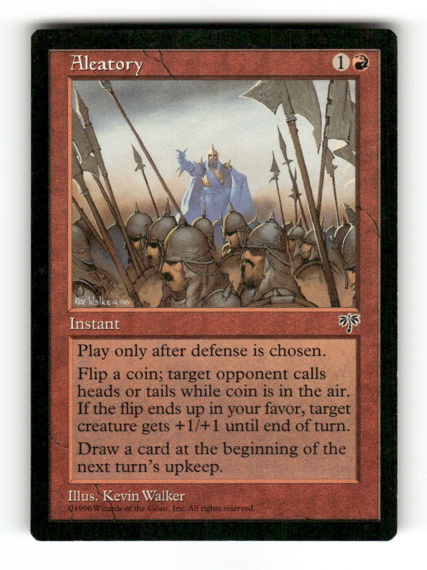 Aleatory Uncommon Mirage Magic: The Gathering Near Mint