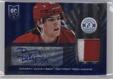 2013 Totally Certified Platinum Blue Prime Jerseys 23/25 Danny DeKeyser Auto i9x