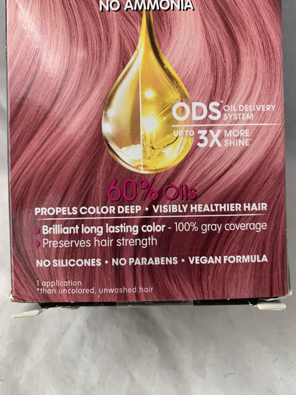 Garnier Olia Vegan Formula Permanent Hair Color Dark Rose Quartz 7.20         S2