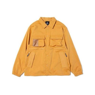 Gramicci x F/CE Tech Coach Shirt Jacket 2WAY Mustard Yellow XL
