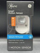 NEW GE CYNC Smart Motion Sensor Controls GE Smart Lights Bulb White #3341