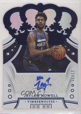 2019-20 Panini Crown Royale Rookies Blue 31/75 Jaylen Nowell #CR-JNW Auto 7m0