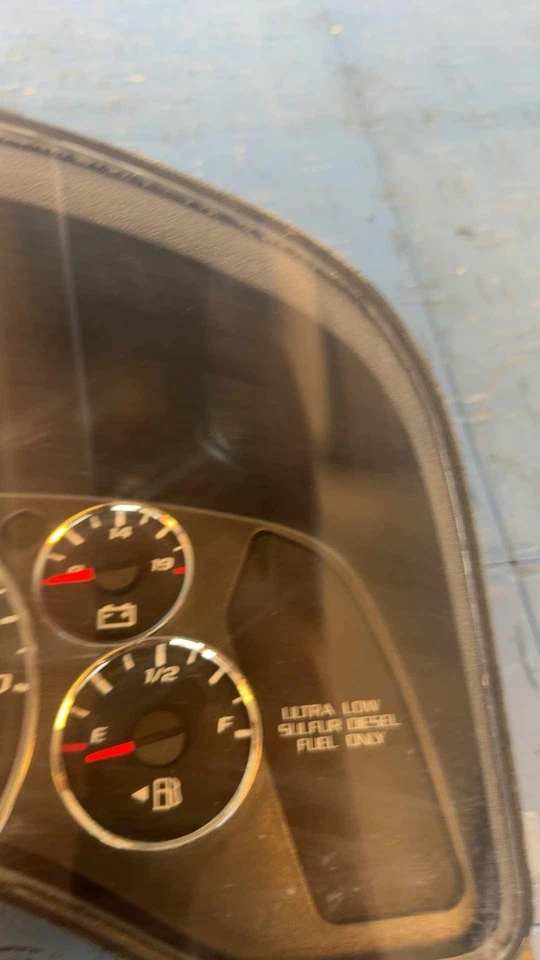 08 09 雪佛兰 EXPRESS 3500 速度表(集群)美国柴油油 # 25998313 — 第 4/4 张图片