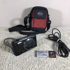 Olympus Stylus VR-370 16.0MP 12.5x Opt Zoom Digital Camera W/Battery - Black
