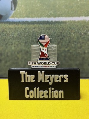 FIFA 2026 World Cup Pin Soccer Collectible USA Mexico Canada Badge