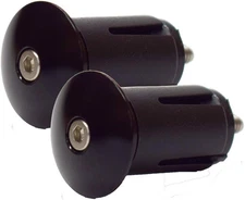 Handlebar End Plugs for Bike Grips and Handlebar Tape