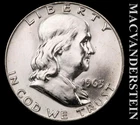 1963-D Silver Franklin Half Dollar - FBL - Choice Gem Brilliant Unc+++  #L7517