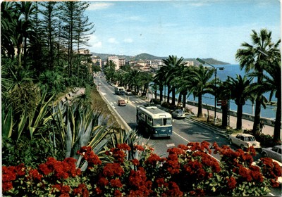 Passeggiata a mare, Via Aurelia, 4 ottobre 1968, Postcard