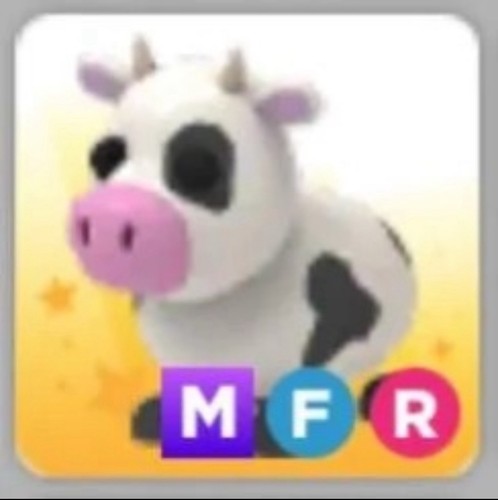 MEGA NEON FLY RIDE COW ADOPT ME | eBay UK