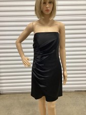 A.B.S. Evening Allen Schwartz Little Black Mini Dress Size 10 New