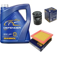 SCT Inspektionspaket 5L Mannol 10W-40 FüR Nissan Note 1.4 Micra III 1.2 16V