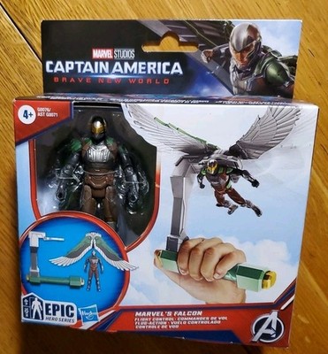 Captain America Brave New World Falcon Flight Control Epic Hero Series 4'' Figure