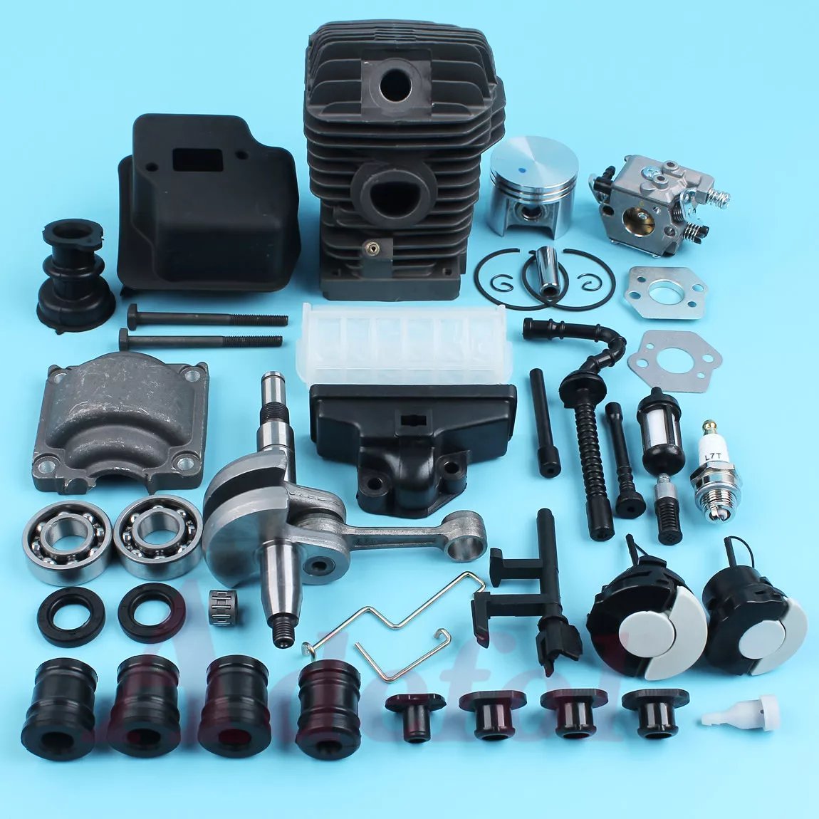 42.5mm Engine Motor Top End Rebuild Kit for STIHL MS250 MS230 025 023 Chainsaw