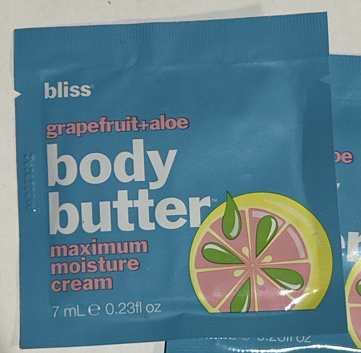 Lot of 8 Bliss Lemon+Sage / Grapefruit+Aloe Body Butter Maximum Moisture Cream