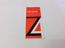 Brochure de vente Ford Zephyr 4 - originale années 60 - neuve ancien stock