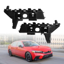 For Honda Civic 2022-2024 Front Left+ Right Side Bumper Bar Retainer Bracket Set