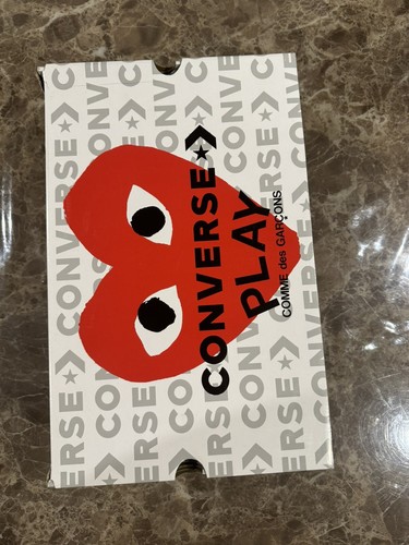 Converse Comme des garcons PLAYS All Star Chuck ‘70 Ox Unisex Sneakers Blue S:10 - Picture 17 of 17