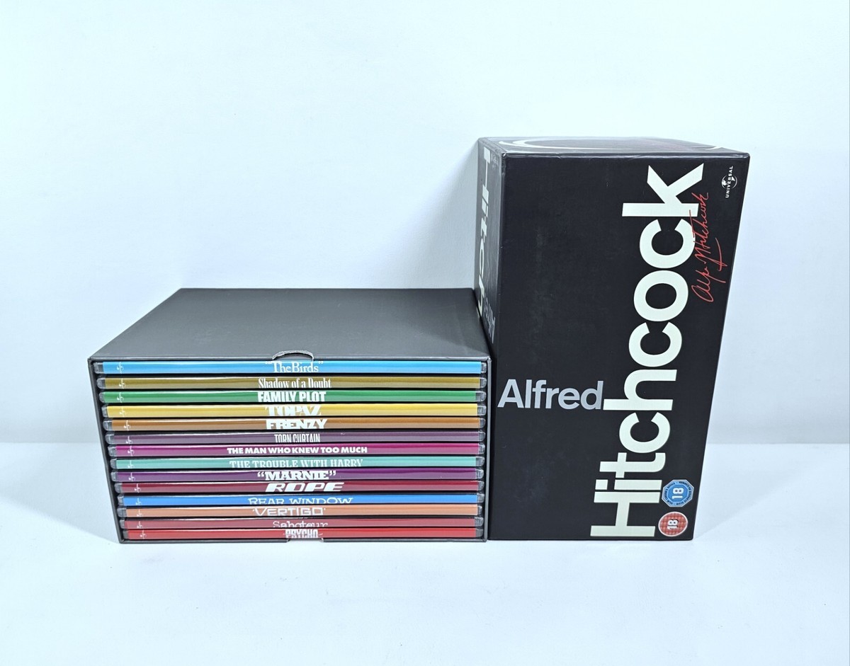 Alfred Hitchcock Collection Classic 14 - DVD Set - PAL 2/4 - See