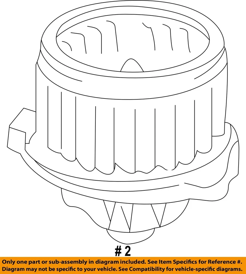 Used HVAC Blower Motor fits: 2000 Toyota Avalon automatic temperature control XL — 第 4/4 张图片