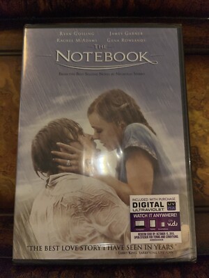 The Notebook (2004) DVD Disc Brand New Sealed Love Story Movie Romance Gosling