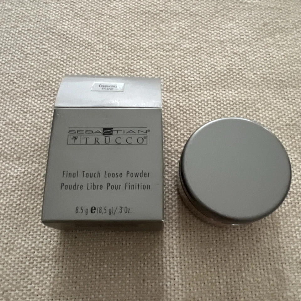 Sebastian Trucco Final Touch Loose Powder, Cappuccino 4915737, New And Sealed. - Image 2 of 4