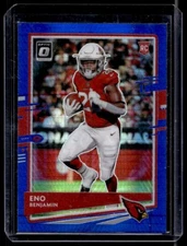 2020 Donruss Optic Blue Hyper Eno Benjamin Rookie Arizona Cardinals #101