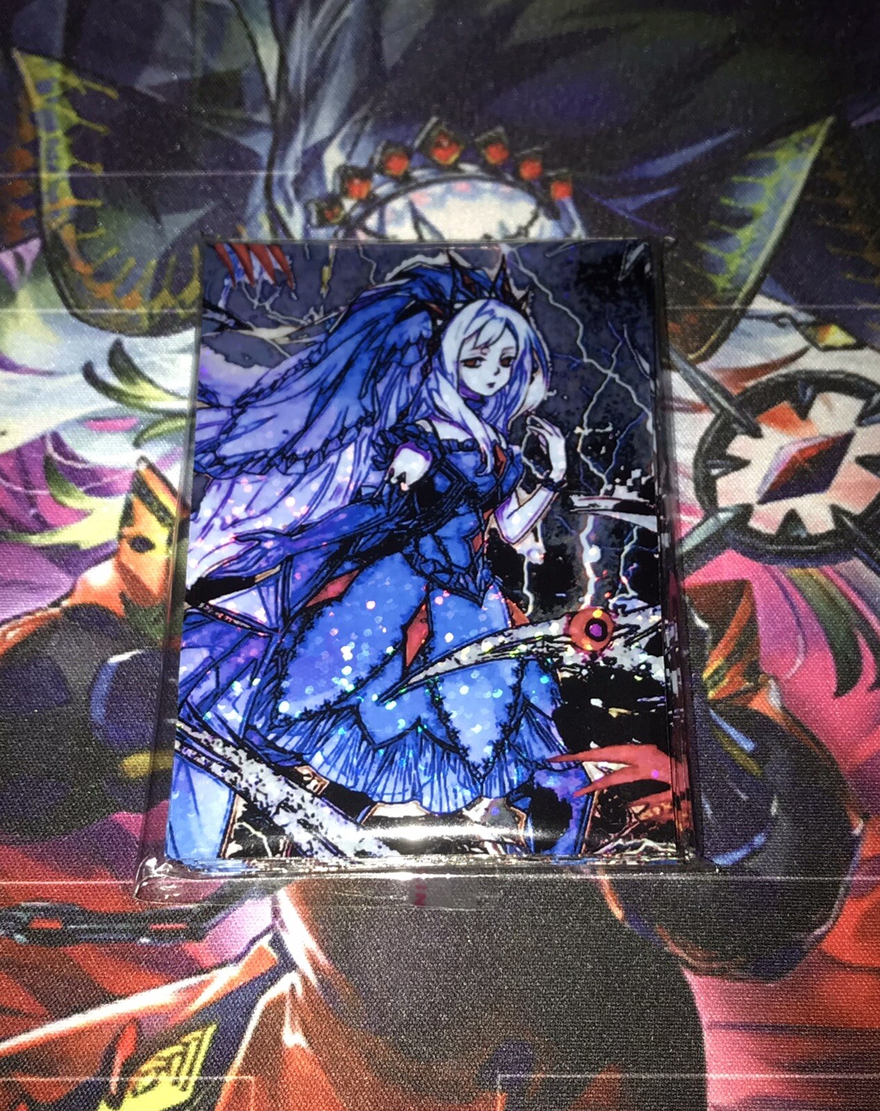 Guiding Quem the Virtuous Holographic Yugioh Card Sleeves 15x sleeves