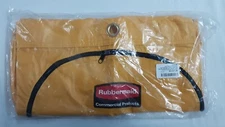 New, 34 Gallon Yellow RUBBERMAID Commercial Cleaning Cart Replacement Bag