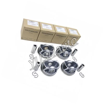 4x Pistons Rings Set Φ82.51mm / Φ21mm For VW Golf Scirocco R AUDI S3 TTS 2.0TFSI