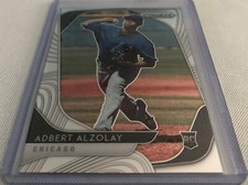 2020 Panini Prizm Baseball Adbert Alzolay Chicago Cubs Rookie Card #101