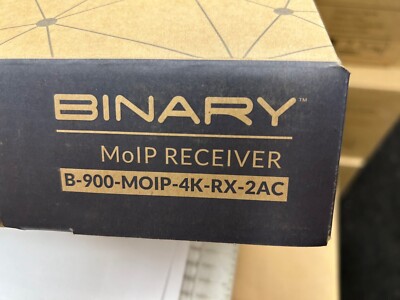 BINARY 900 Series MOIP-4K-RX-2AC