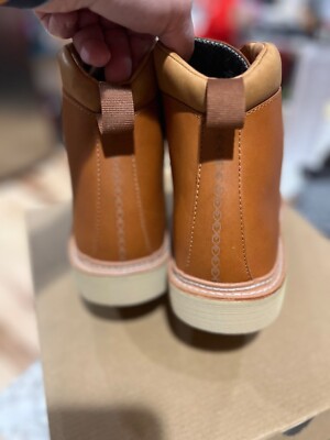 Olukai Kilakila Men 10.5 Waterproof Leather Boots Caramel  display picture 2