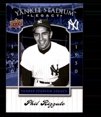 2008 Upper Deck Yankee Stadium Legacy Final Season Box Set - Phil Rizzuto #20