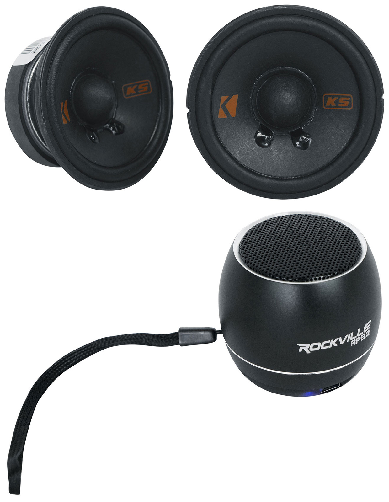 СредниеТвитерные динамики Kicker KSC270 275 Подходят для ChryslerSubaruJeepToyota Домашний динамик 8190₽