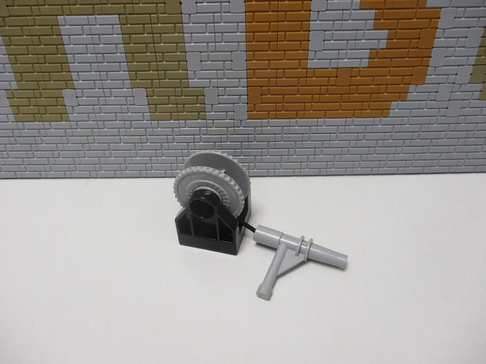 ( E12 / 16 ) Lego Duplo Feuerwehrschlauch Seilwinde - Bild 2 von 3