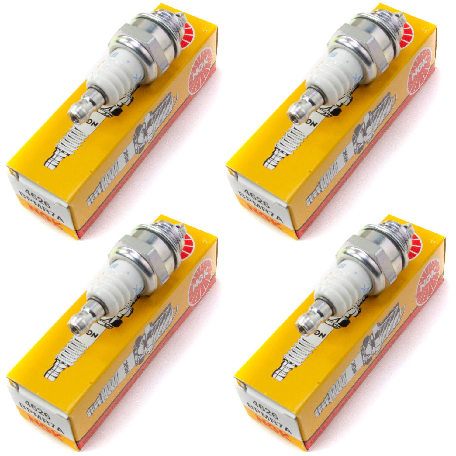 Pack De 2 Bougies D'allumage BPMR7A (6703) Compatibles - En Cuivre, Remplacement Direct
