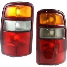 Tail Lights Set For 2000-2003 Chevrolet Tahoe Suburban 1500 Left Right Halogen