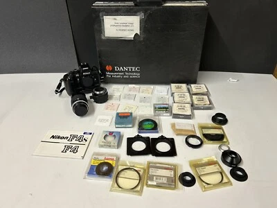 Nikon UV-Nikkor 105mm f/4.5 Lens with Nikon F4 Camera  and Accessories – Rare - Bild 1 von 4